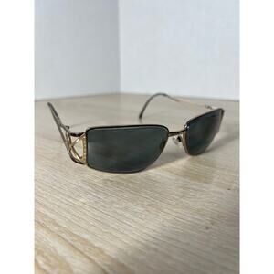 Diva By Eastern States 4127 C.726E Sunglasses FRAMES ONLY Gold Brown 55-15-130